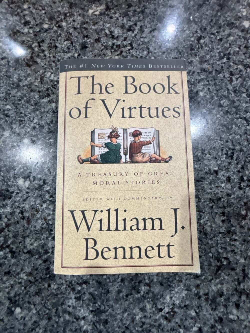 The Book of Virtues: A Treasury of Great Moral Stories by Bennett Paperback